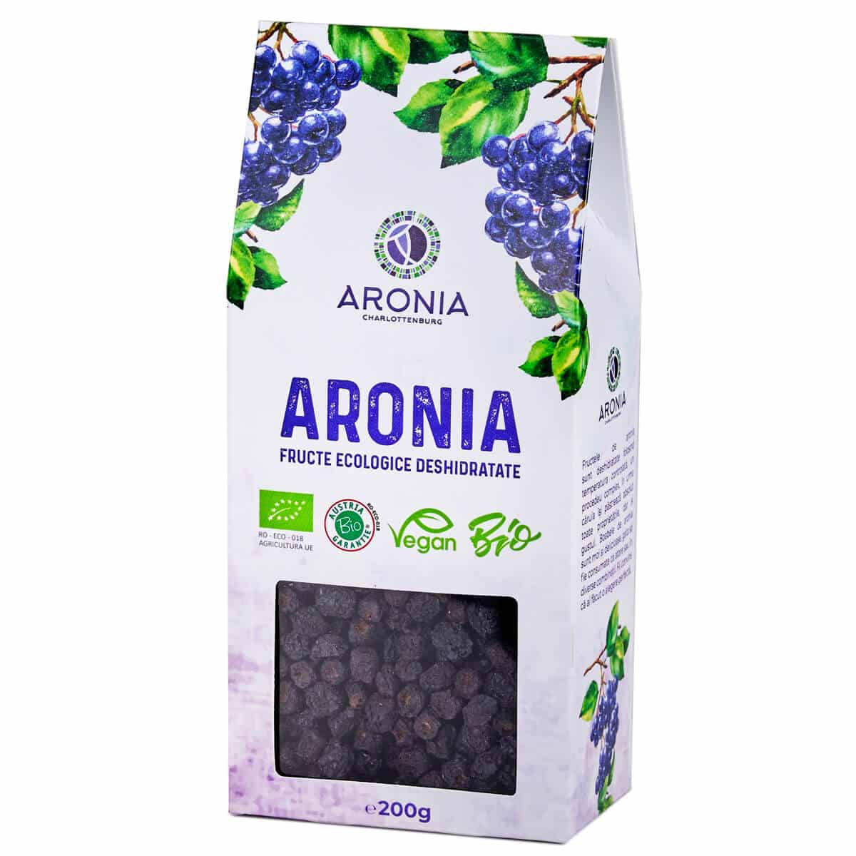 Fructe Uscate de Aronia ECO 200G (RO-ECO-029)