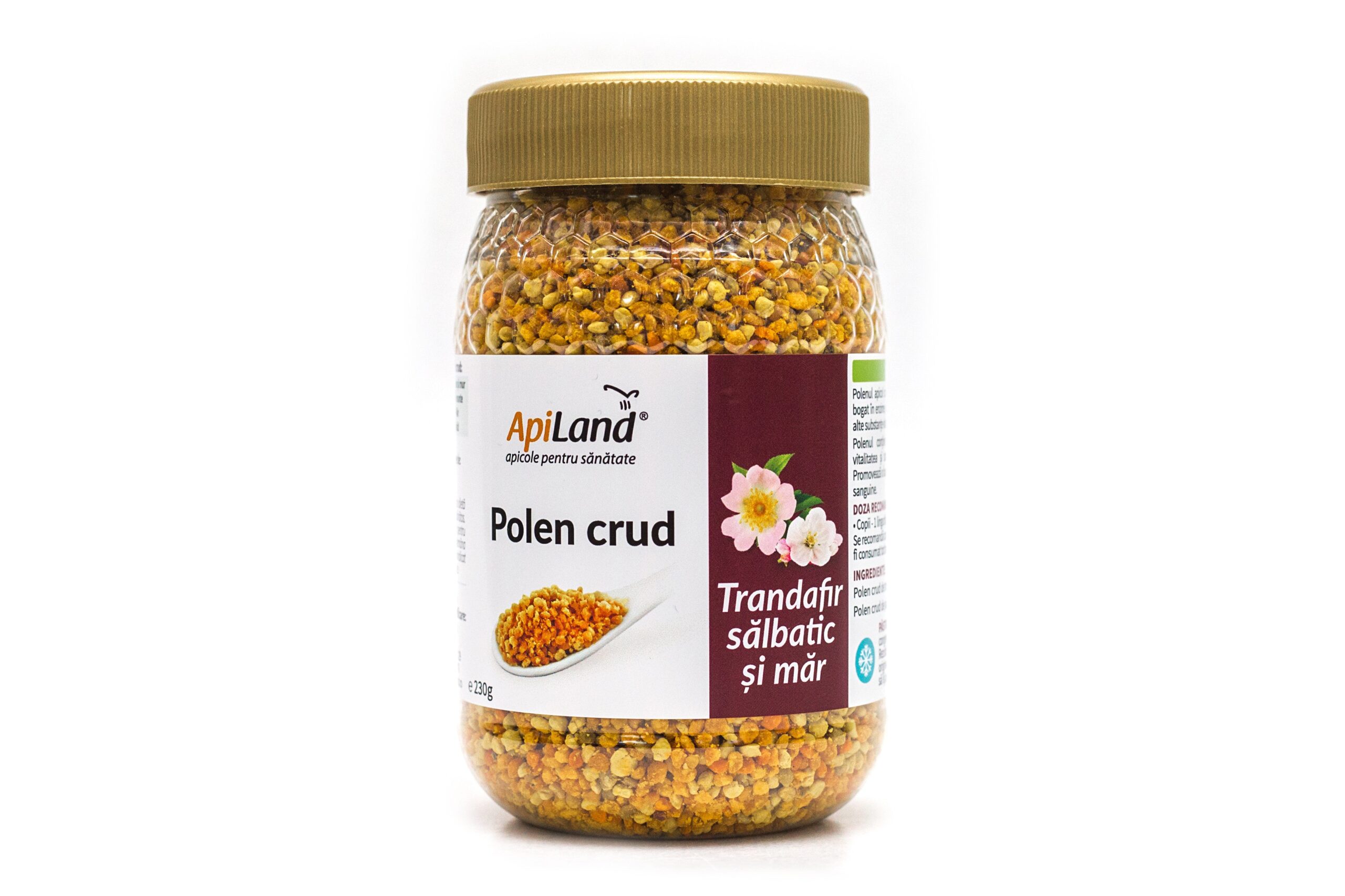 Polen crud de trandafir sălbatic și măr  230g