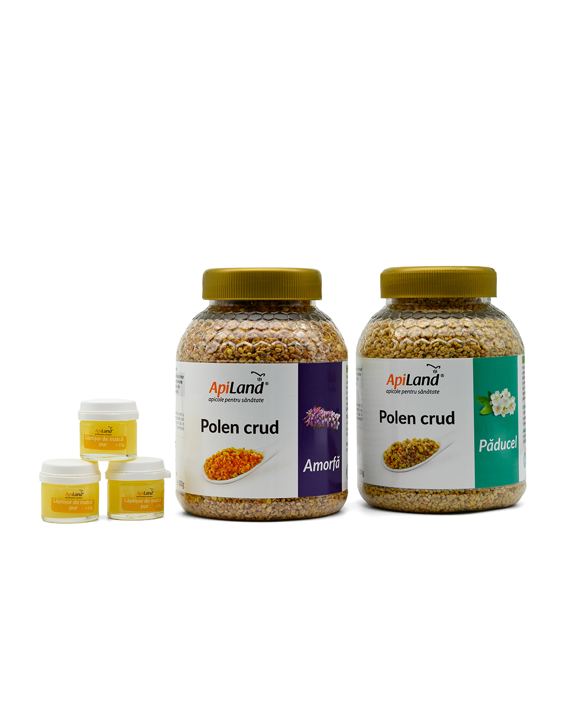 Kit Antistres cu lăptișor de matcă PUR și polen crud