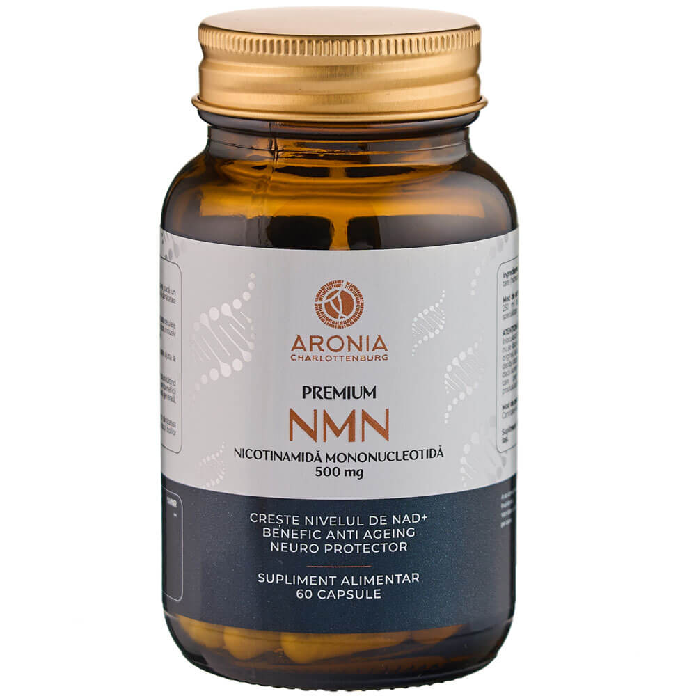 Premium NMN la 500mg — 60 capsule cu o moleculă esențială pentru energie