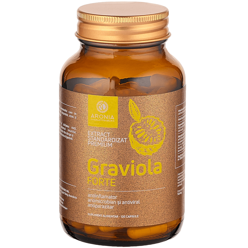 Graviola Forte — 120 capsule cu Graviola