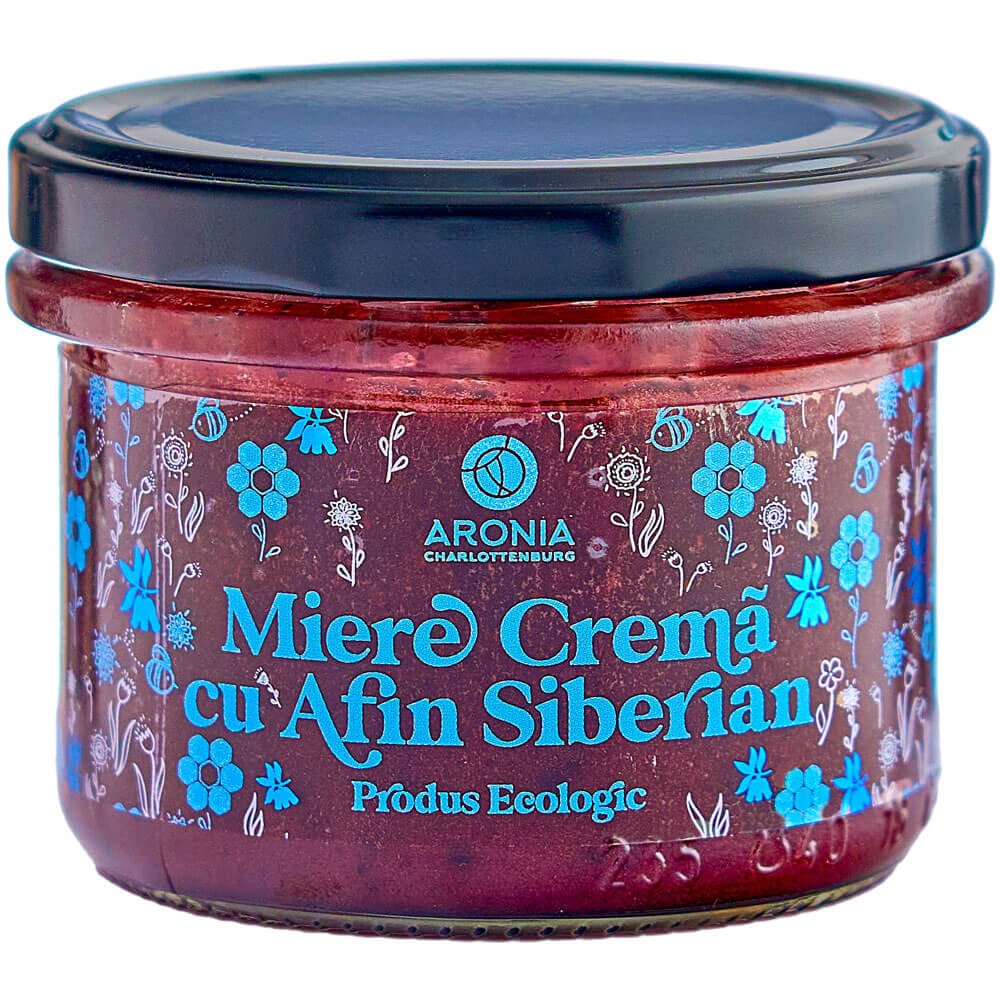 Miere Cremă cu Afin Siberian 220G ECO