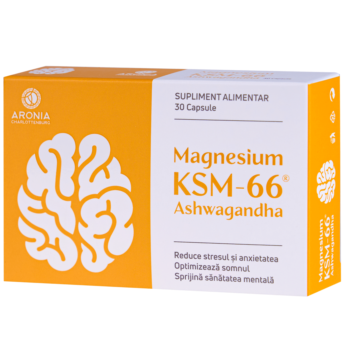 Magnesium + Ashwagandha KSM-66 — un duo natural care susține calmul