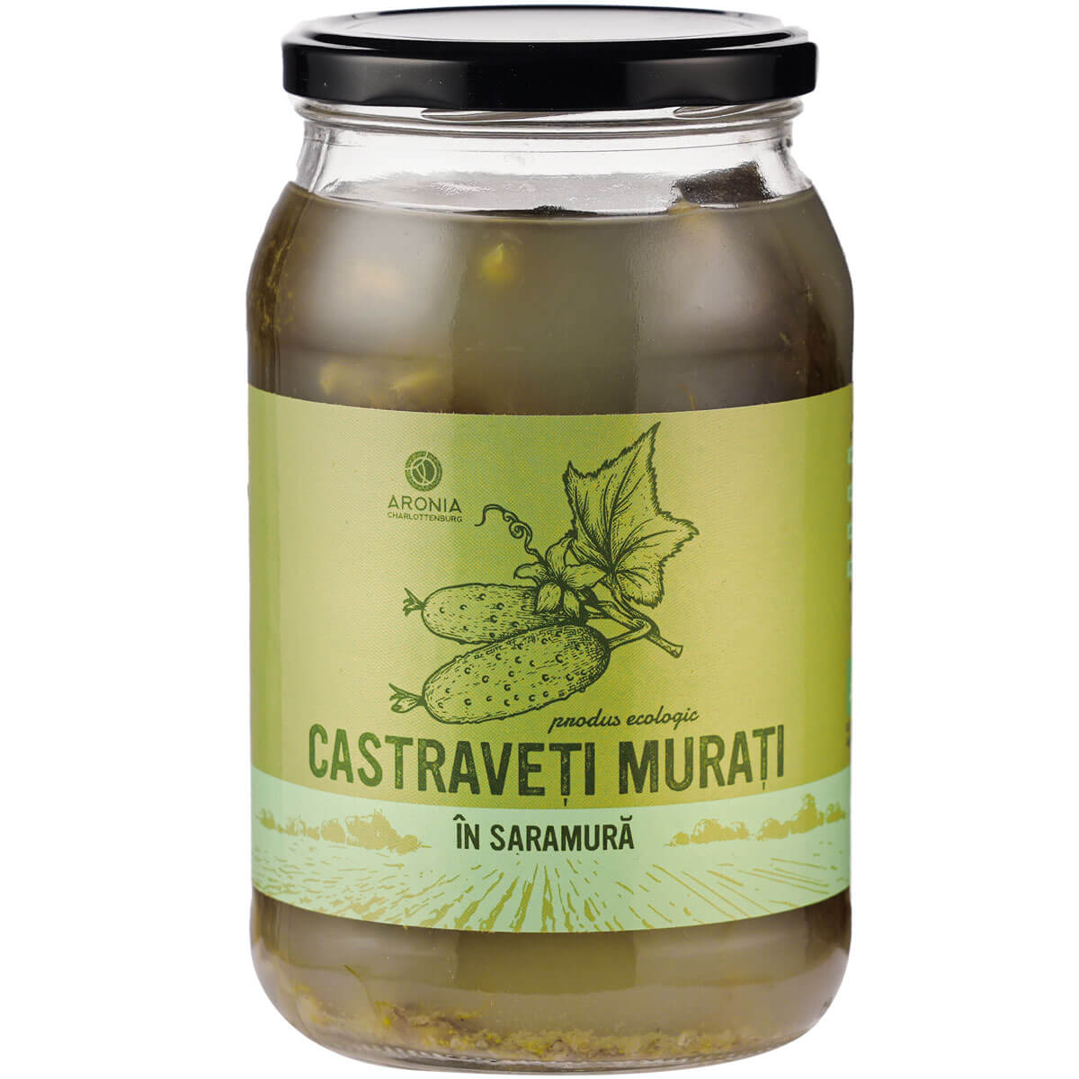 Castraveți Murați în Saramură 100% naturali și ecologici la 820g