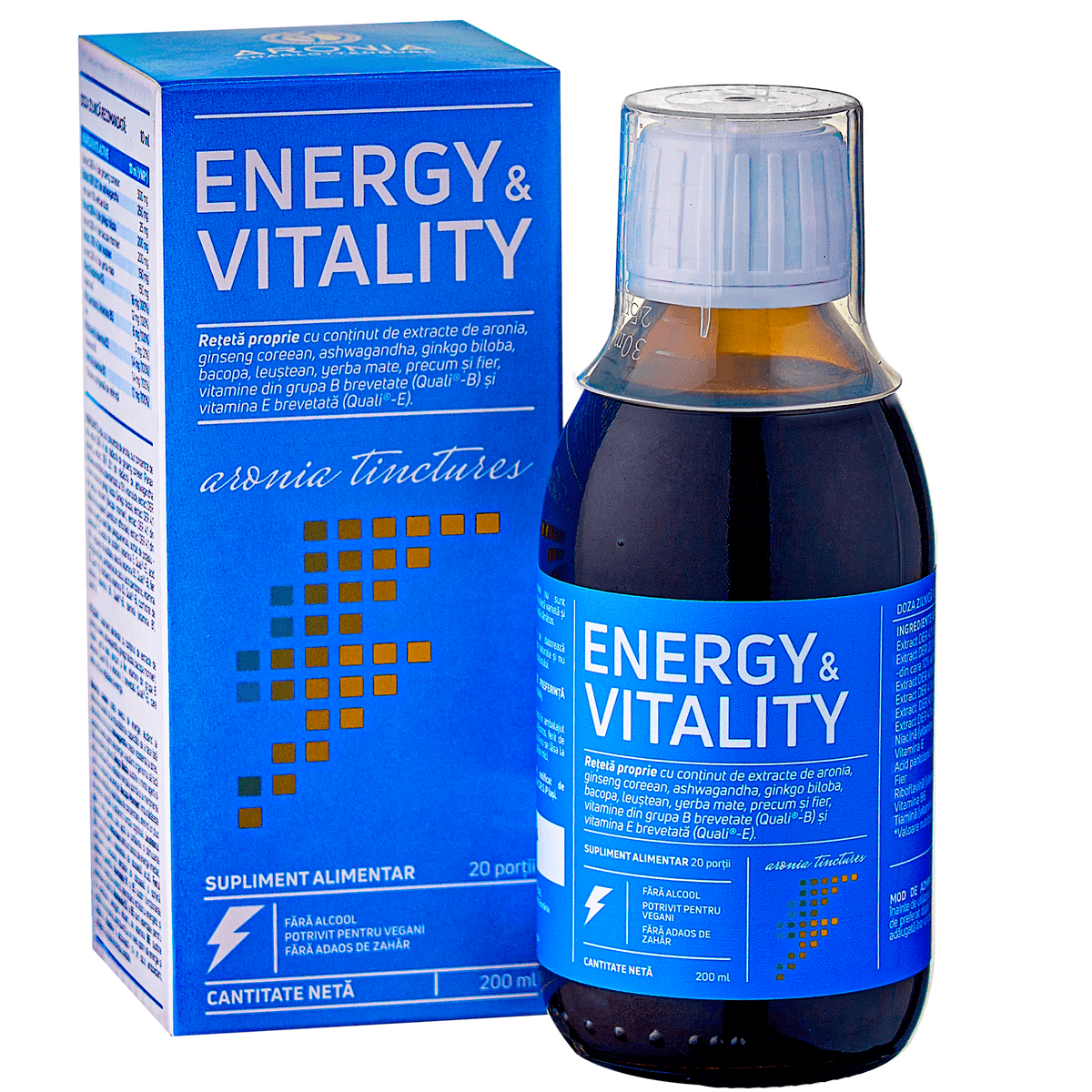Energy & Vitality 200ml — o formulă unică din plante
