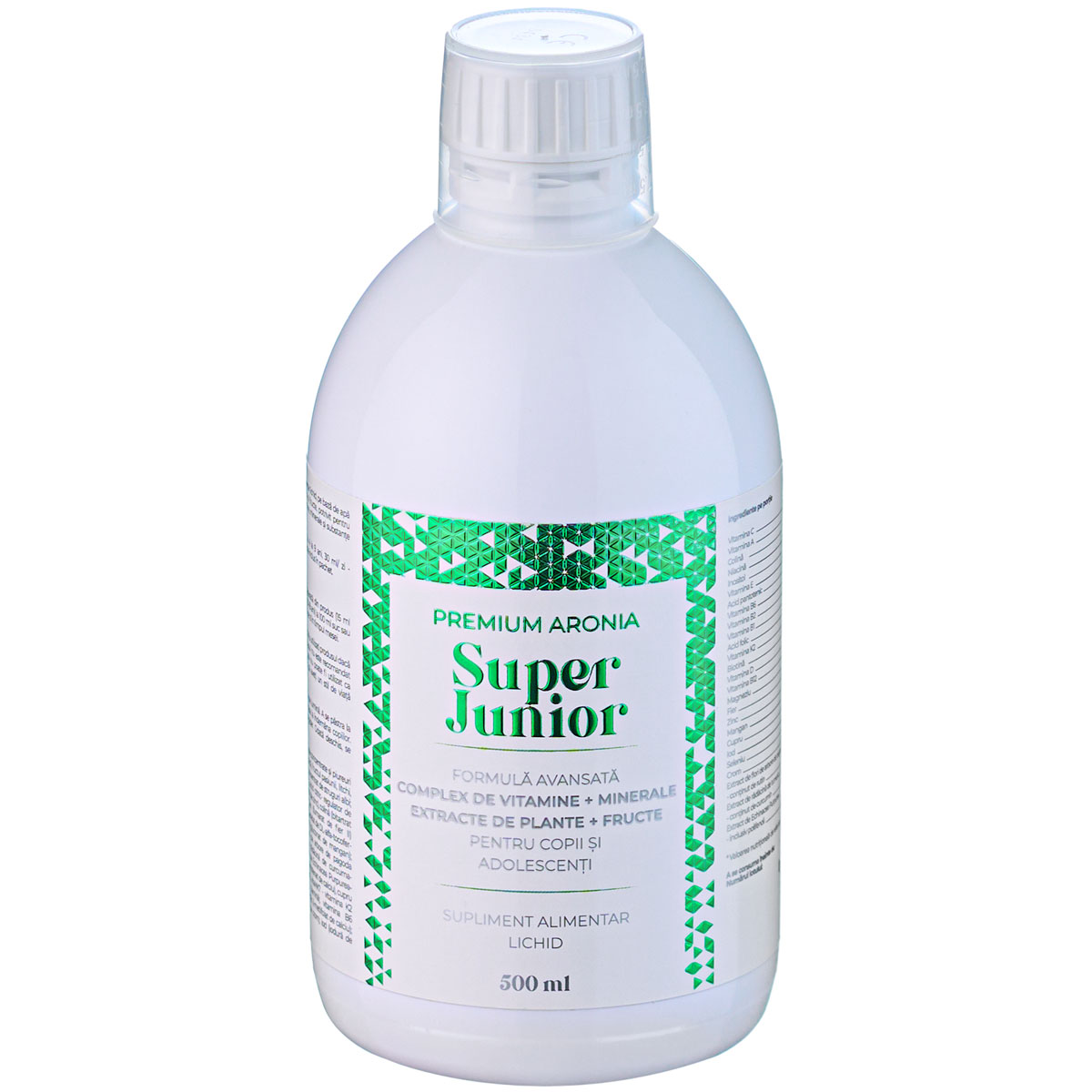 Premium Aronia Super Junior 500ml — formulă avansată pentru creșterea și dezvoltarea sănătoasă a juniorilor