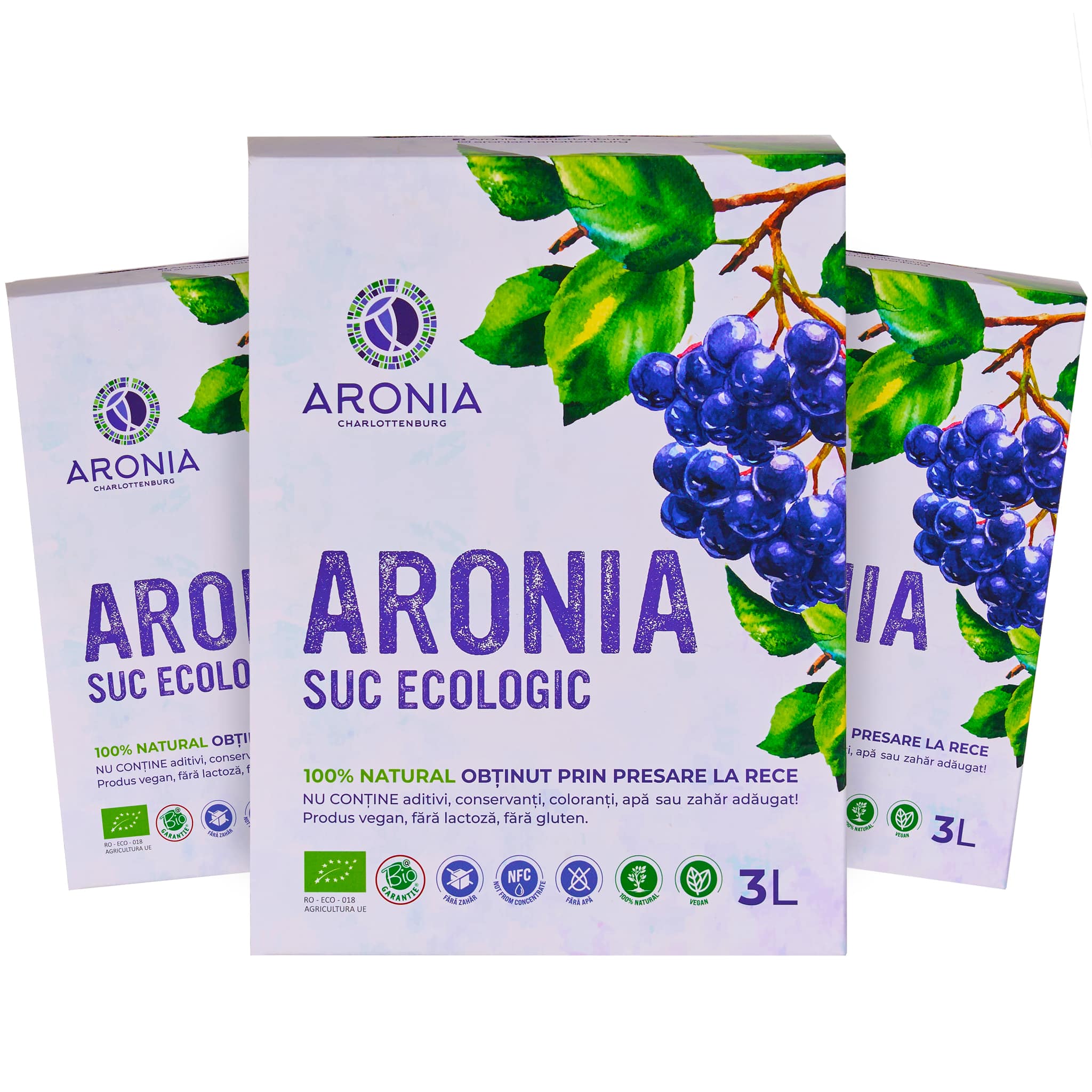 PROMO: 3x3L Suc Aronia ECO (RO-ECO-029)