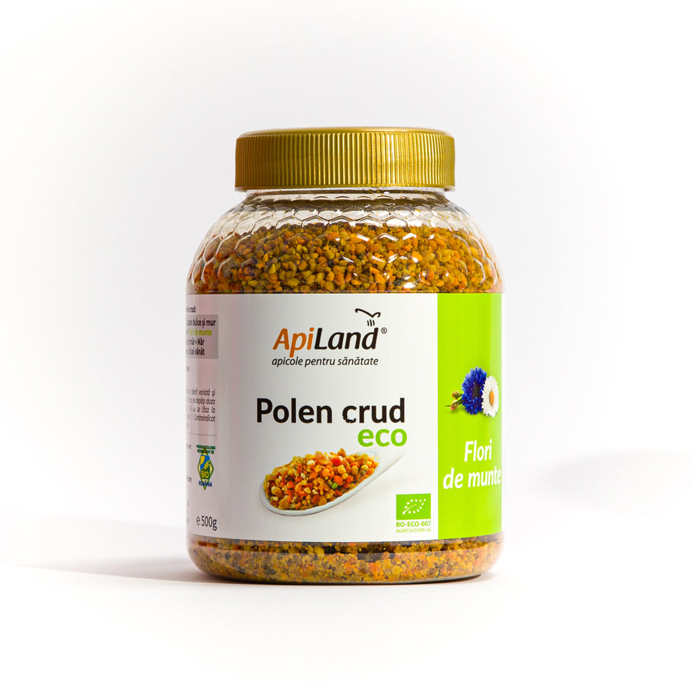 Polen crud de flori de munte ECO  500g ECO