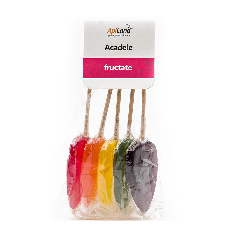 Acadele fructate - 5x10g
