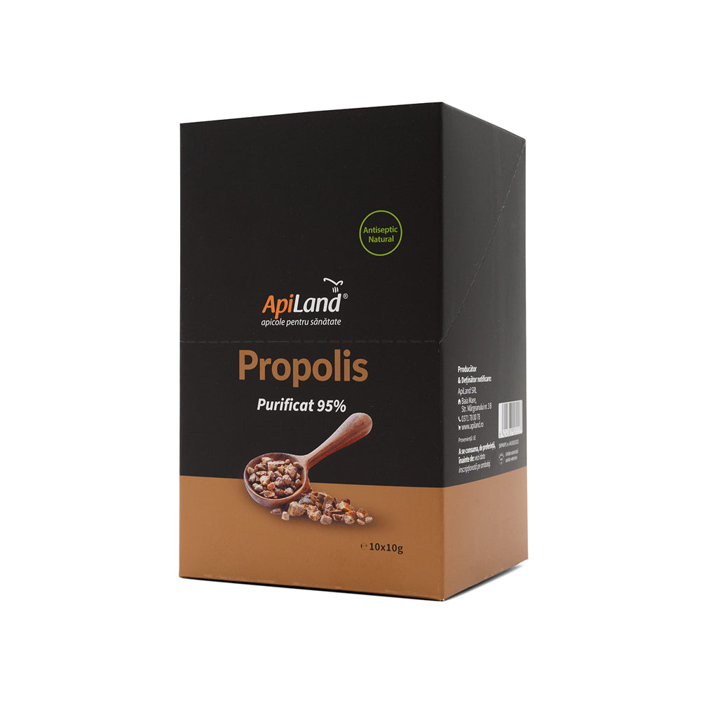 Propolis purificat 95% - 10 plicuri x 10g