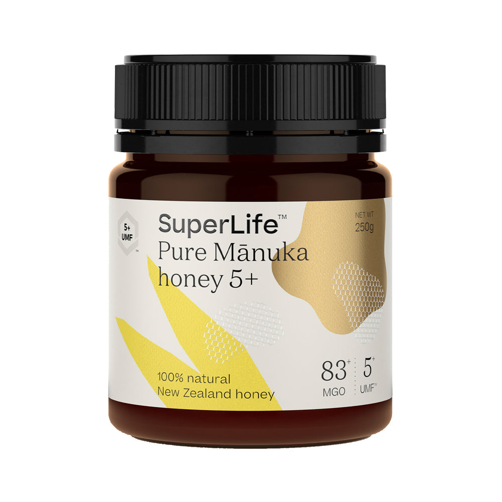 Miere de Manuka SuperLife  UMF 5+ | MGO 83+ - 250g