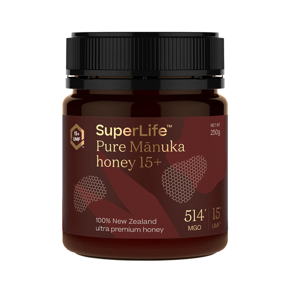 Miere de Manuka SuperLife  UMF 15+ | MGO 514+ - 250g
