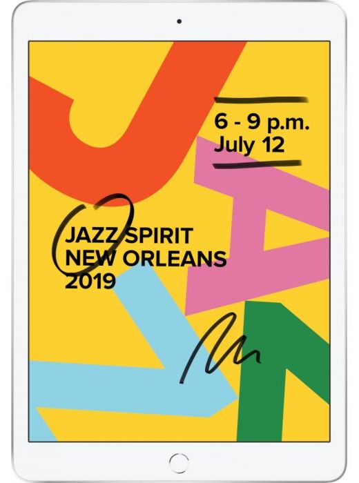 Apple iPad 10.2" (2019) 7th Gen Wifi 32 GB Silver Foarte bun