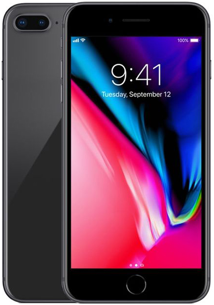 Apple iPhone 8 Plus 256 GB Space Grey Foarte bun