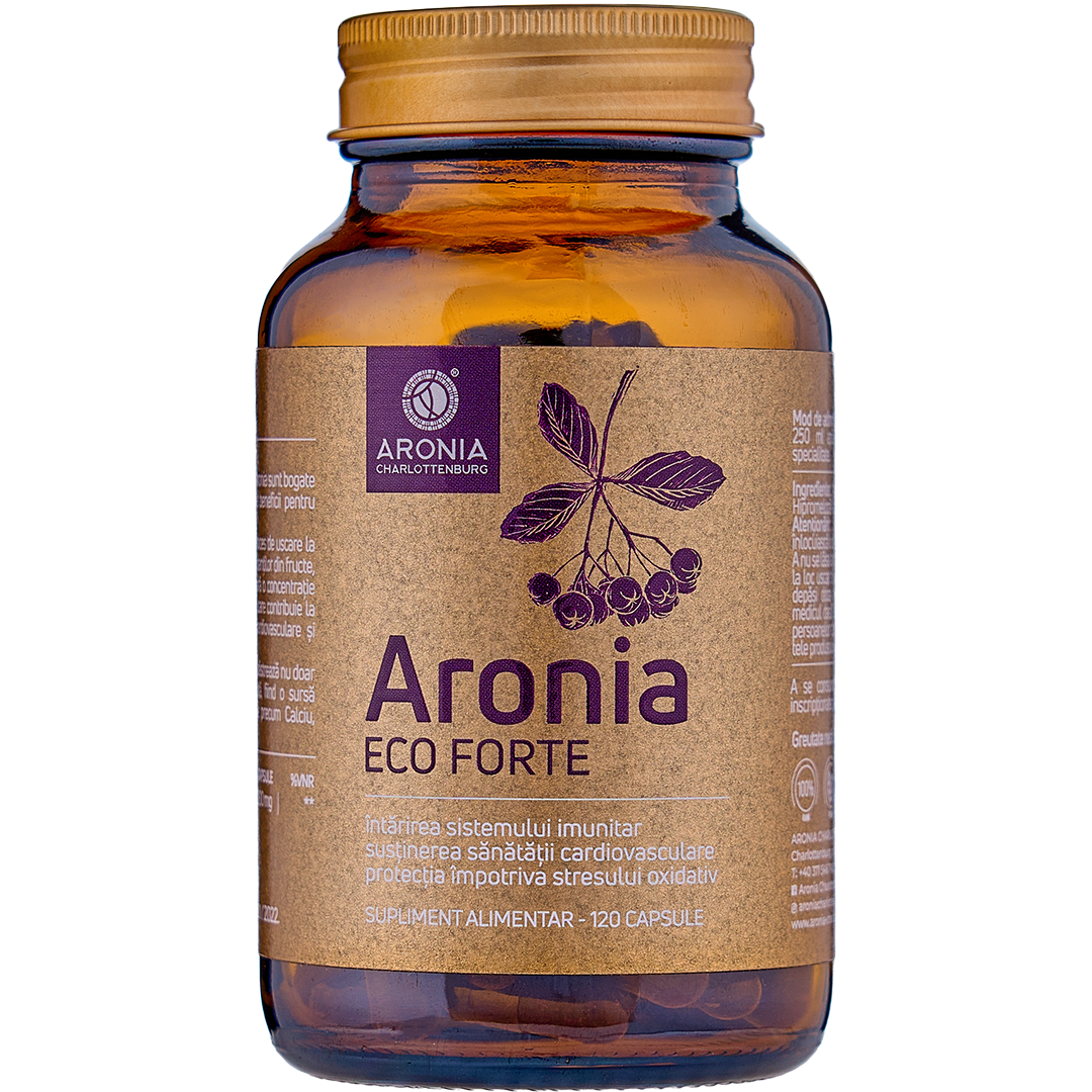 Aronia Forte 120 Capsule RAW ECO (RO-ECO-029)