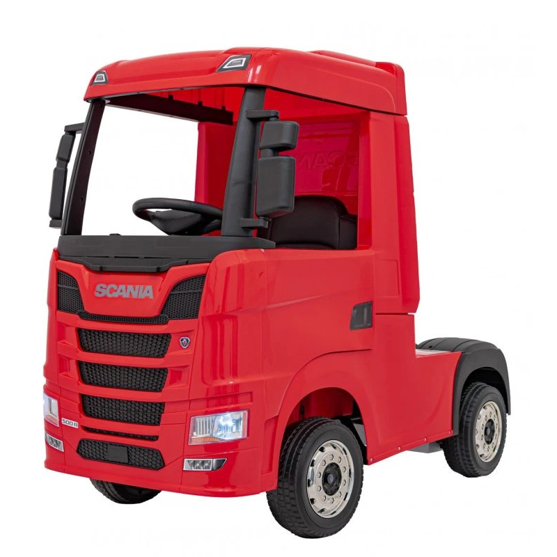 Camion electric pentru copii SCANIA R-SERIES 4x4 180W 12V 14Ah PREMIUM