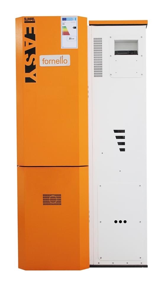 Centrala pe peleti  Fornello Slimpel Easy 25 kw