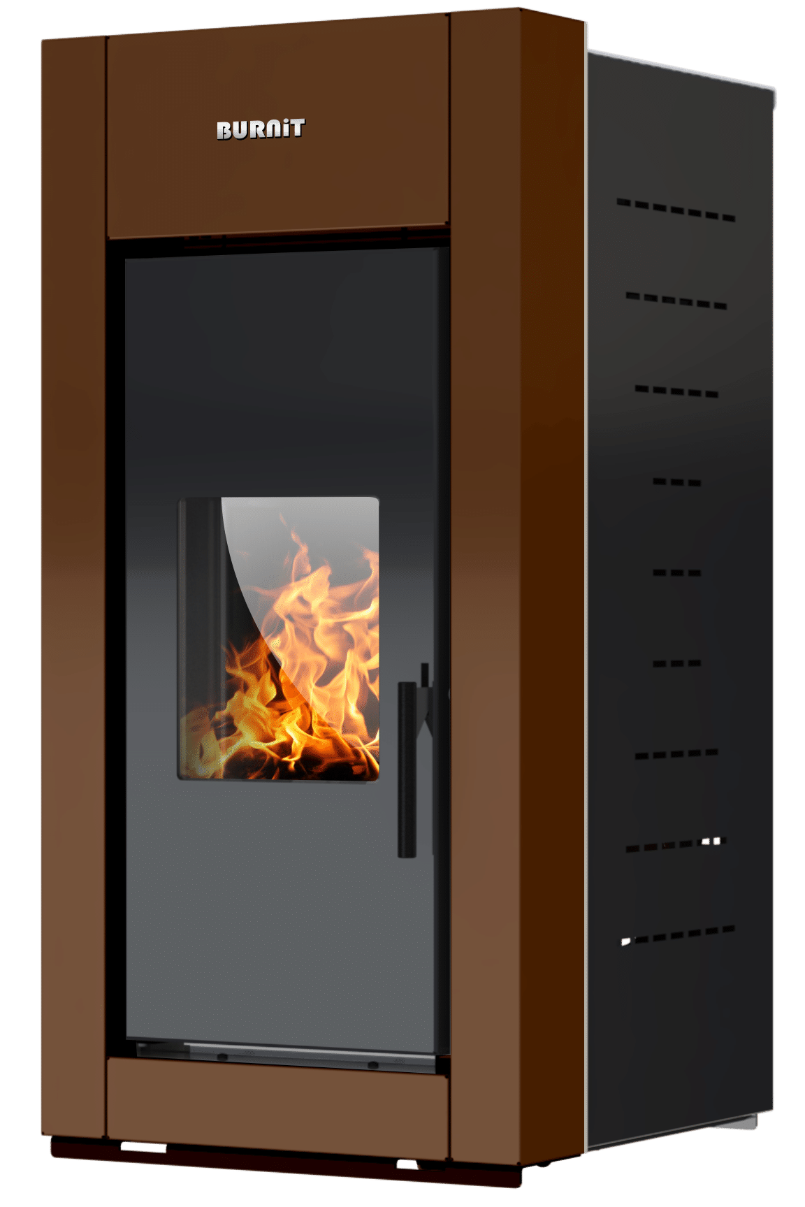 Centrala termosemineu pe peleti Burnit Trend brown 20 kW