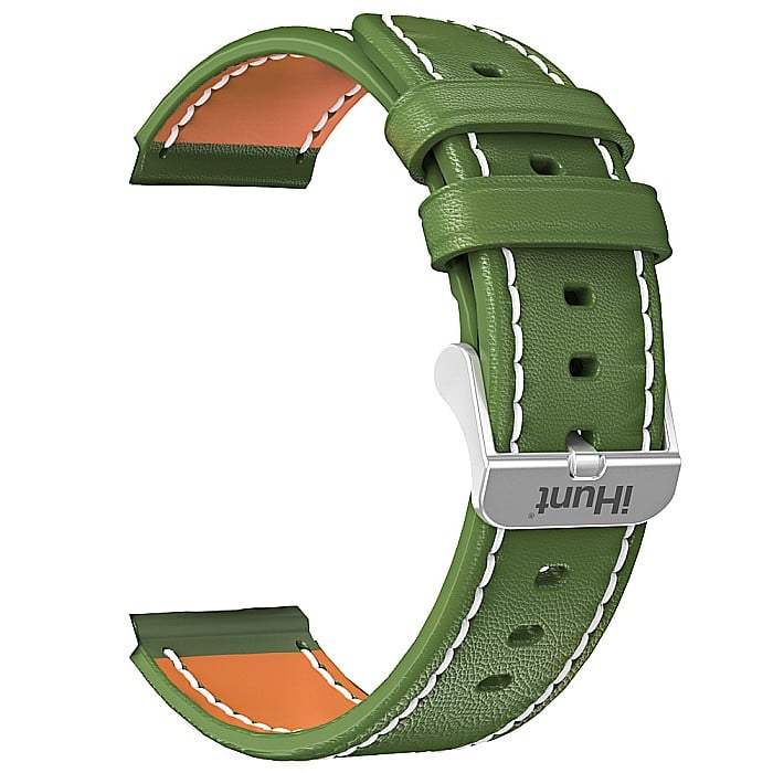 Curea Verde cu interior maro