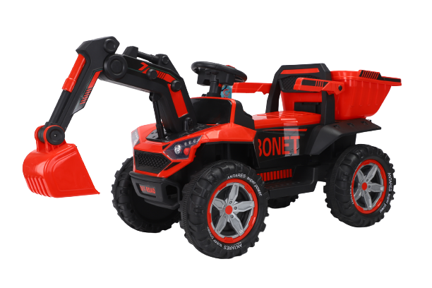 Excavator + bascula electrica Kinderauto Bonet 60W 12V