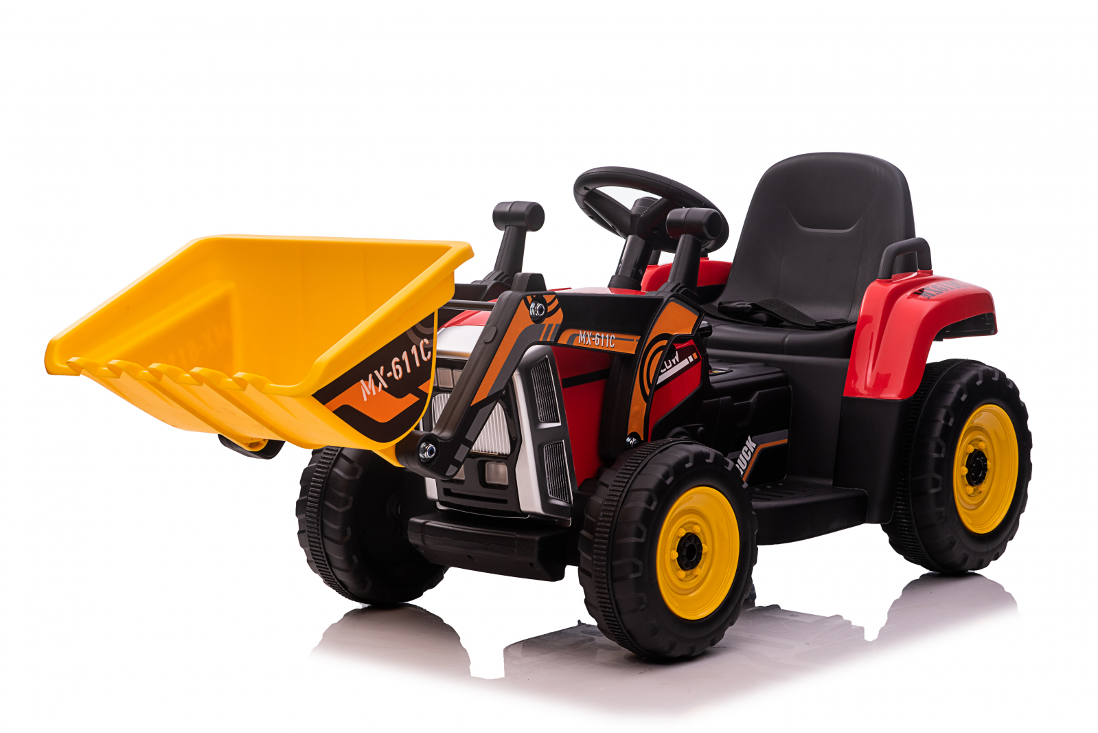 Excavator electric Kinderauto BJ611C 60W 12V bluetooth si telecomanda