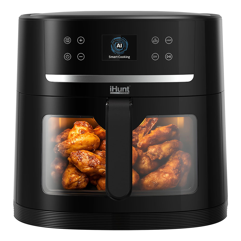 Friteuza cu aer cald si rotisor iHunt Bro Air Fryer AI Chef
