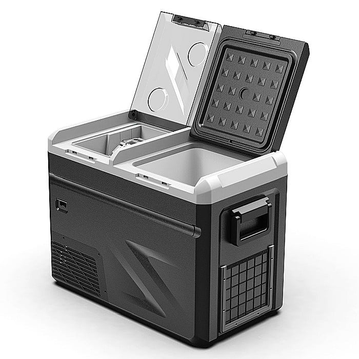 Lada frigorifica portabila cu masina de gheata iHunt Bro Freezer Ice IC36