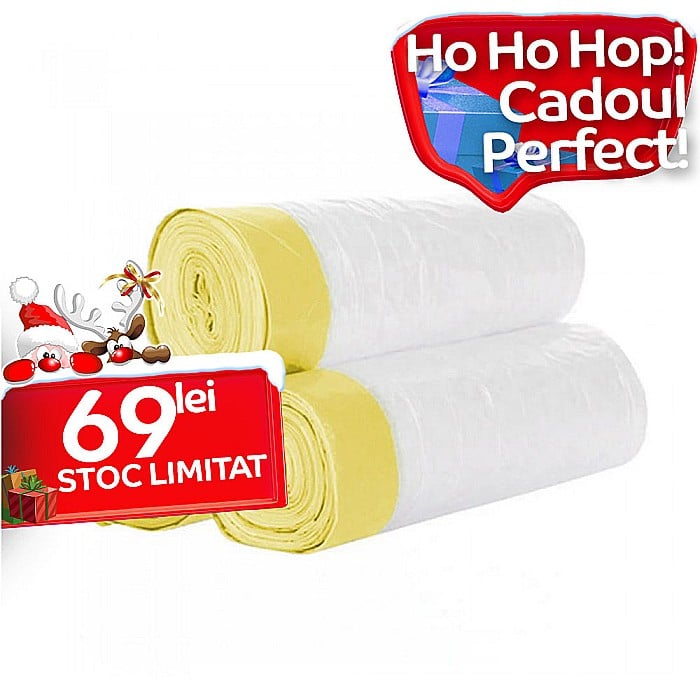 Set 3 Role Saci Deseuri Litiera Automata iHunt Smart Cat Litter V3