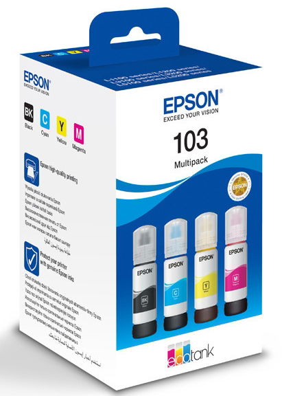 Pachet cerneala Epson 103 Ecotank