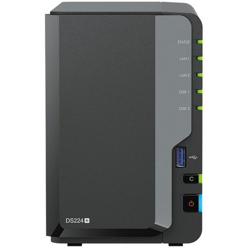 Network Attached Storage Synology DiskStation DS224+ cu procesor Intel Celeron J4125 2GHz