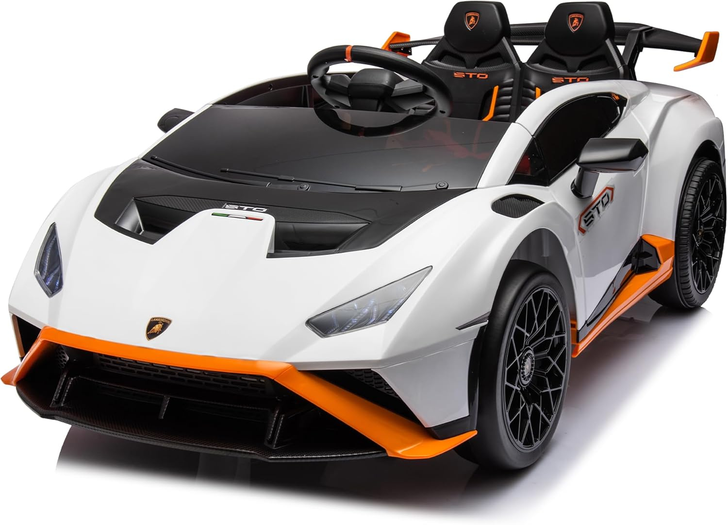 Masinuta electrica cu functie drift Lamborghini Huracan STO