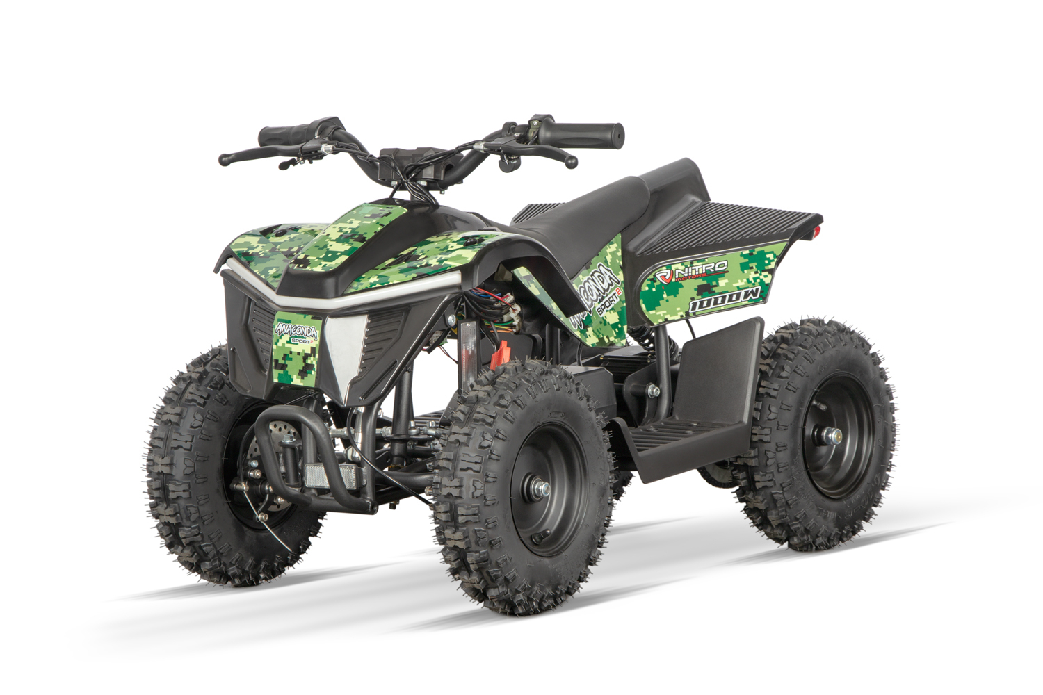 ATV electric NITRO E-QUAD Anaconda VX 800W cu baterie 36V 12Ah Lithium
