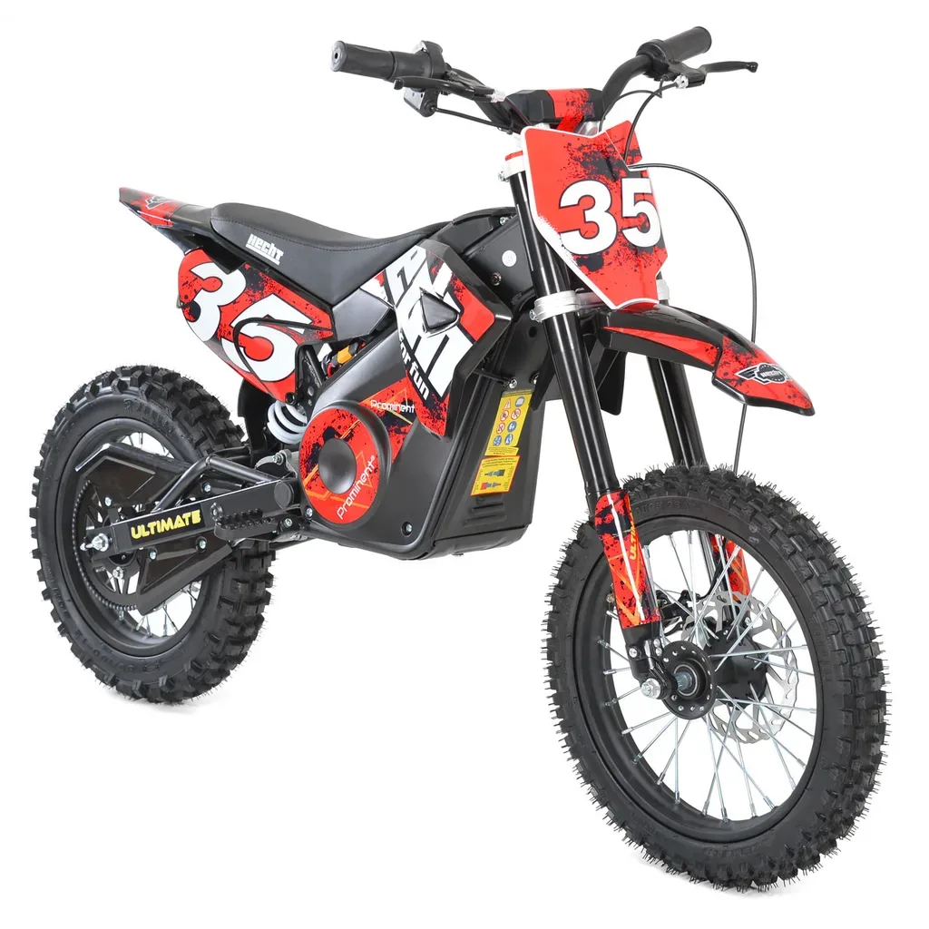 Motocicleta electrica pentru copii Kinderauto Motobike 35 1500W 48V roti 14 12