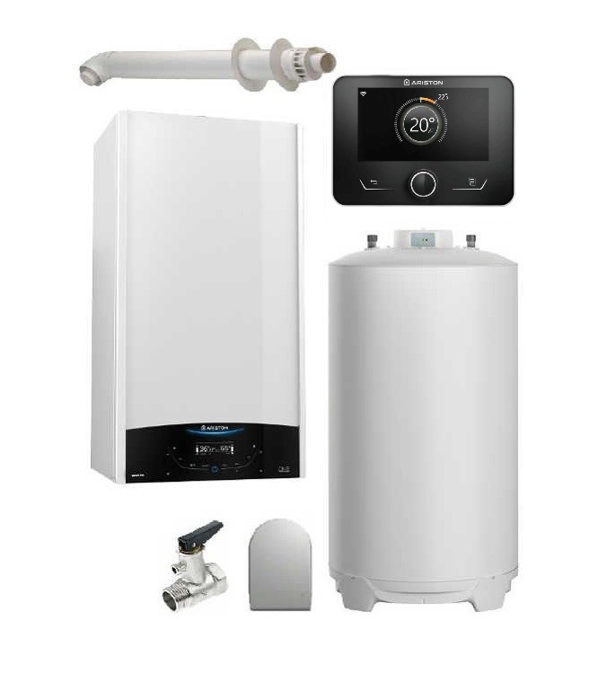 Pachet Centrala termica in condensare Genus One System 30 cu boiler BCH 160 L