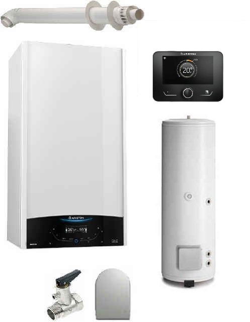 Pachet Centrala termica in condensare Genus ONE System 35 cu boiler BC1S 300 L