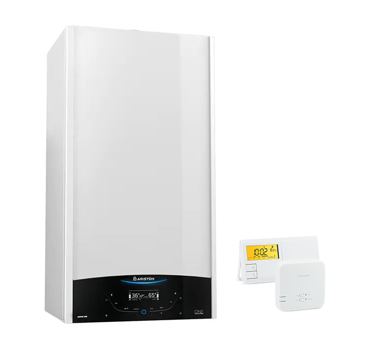 Pachet economic centrala termica in condensare Ariston Genus One+ 24 EU 24 kW