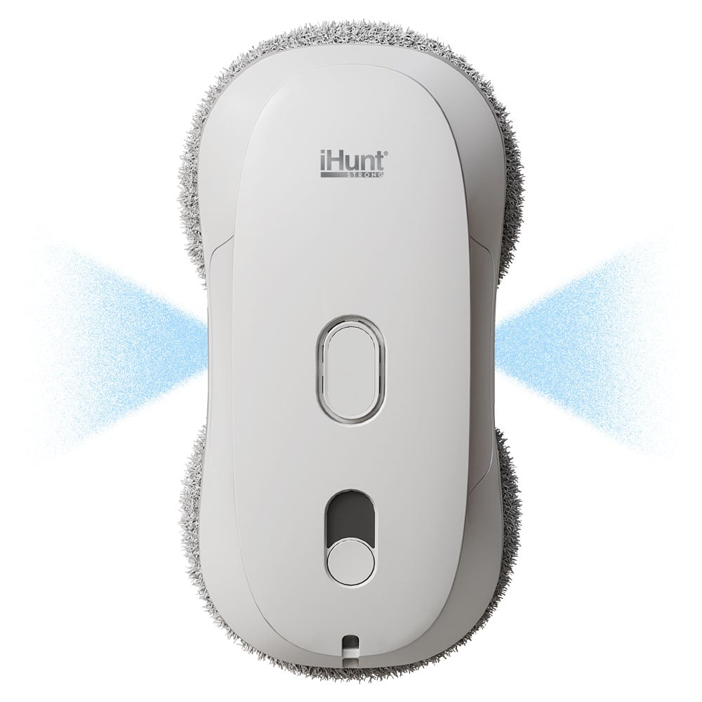 Robot curatare geamuri cu pulverizator apa iHunt Smart Window Robot 3 Ultra