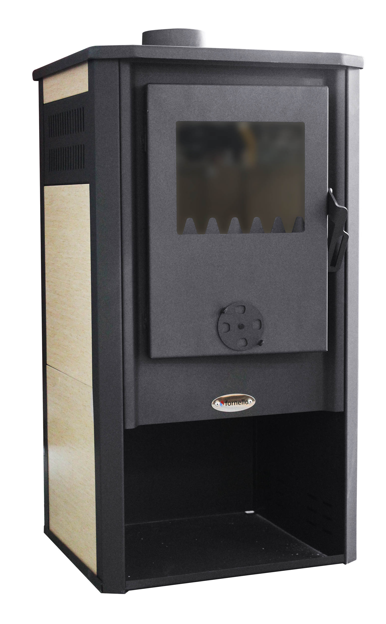 Semineu ( SOBA ) combustibil solid Fornello Konzul LM N Ivory