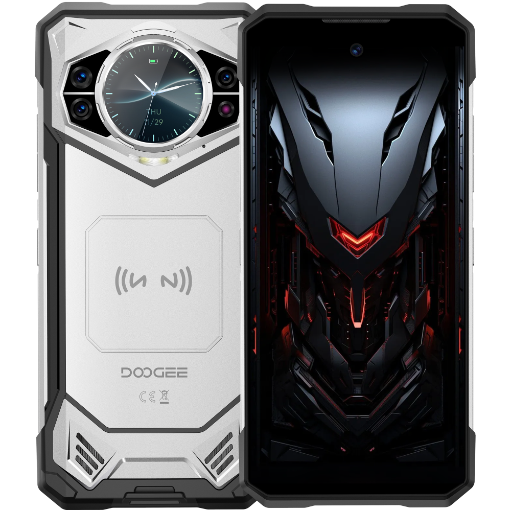 Telefon Doogee S200 Dimensity 7050 5G 256GB Android 14 Silver