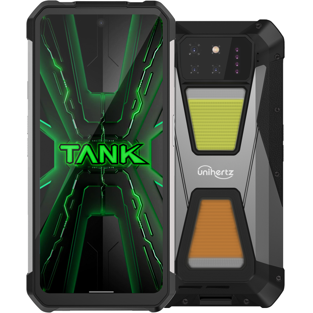 Telefon Unihertz Tank 3s 5G 256GB cu Video Proiector Laser DLP