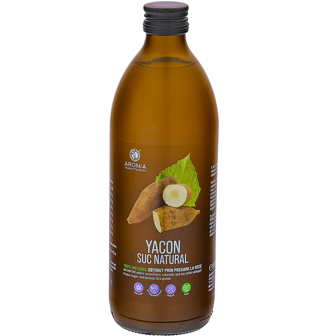 Suc de Yacon 100% Pur și Natural - 500ml